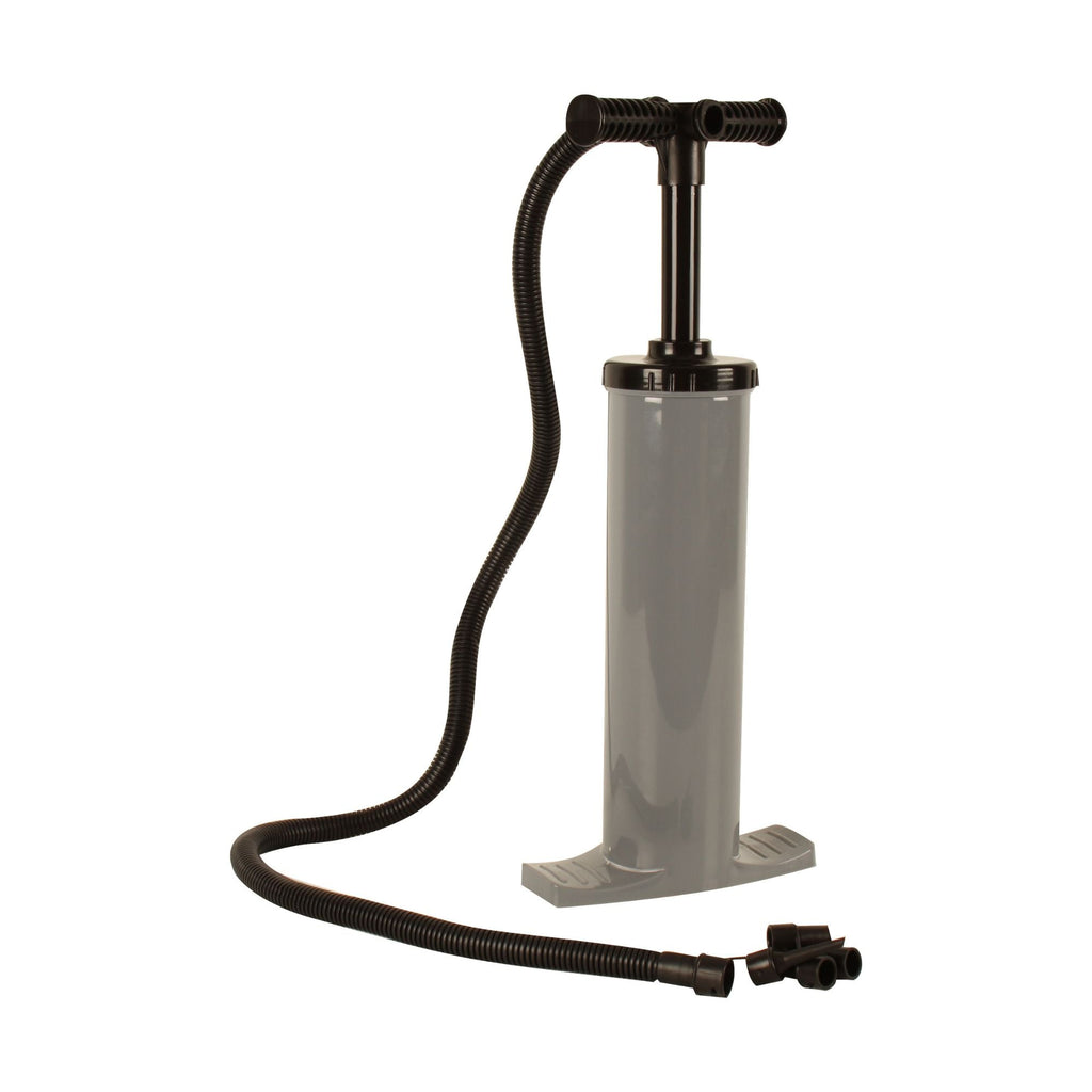 Wildtrak Double Action Manual Hand Pump 38CM, 2 x 1400cc Air Capacity