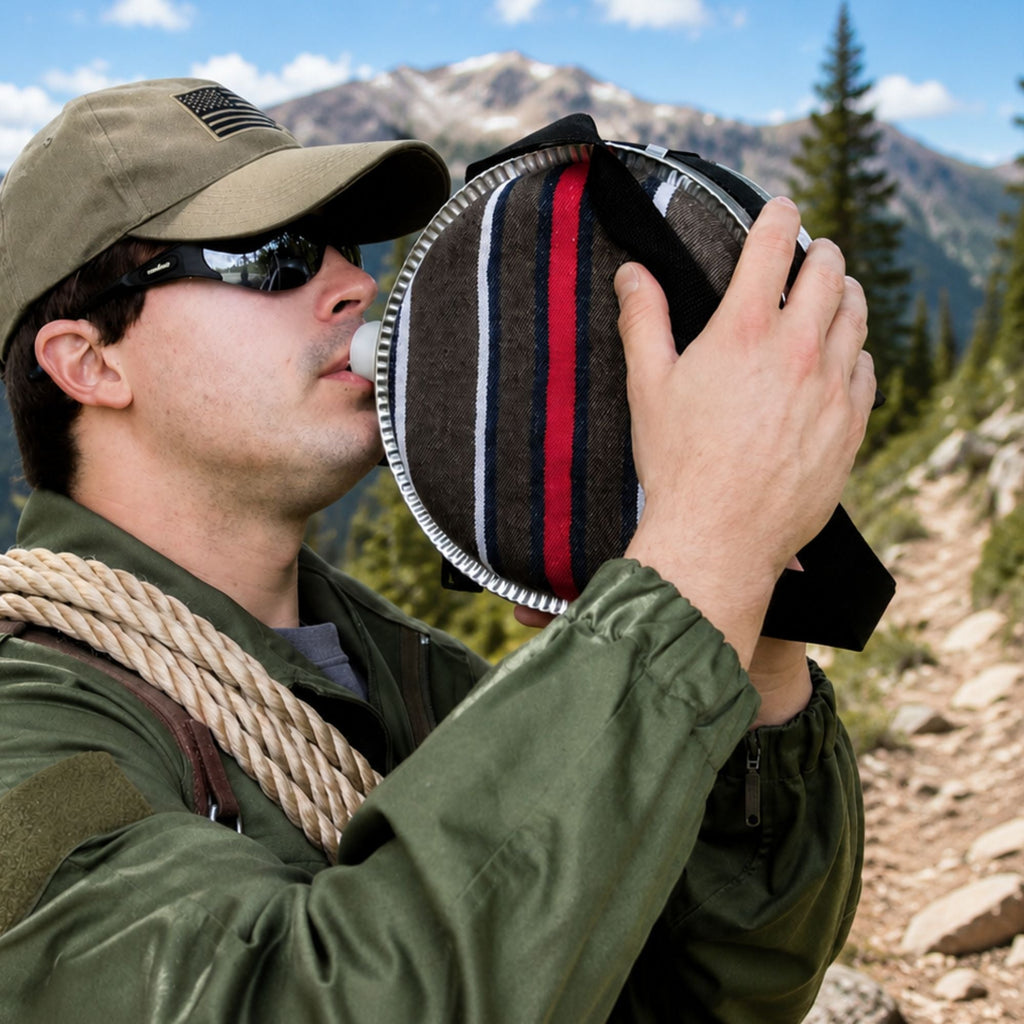 Wildtrak 2-Quart Water Canteen Strew Top with Adjustable Shoulder Strap - view 5