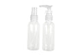 Travel Bottle Set with Pump and Spray, 2pce