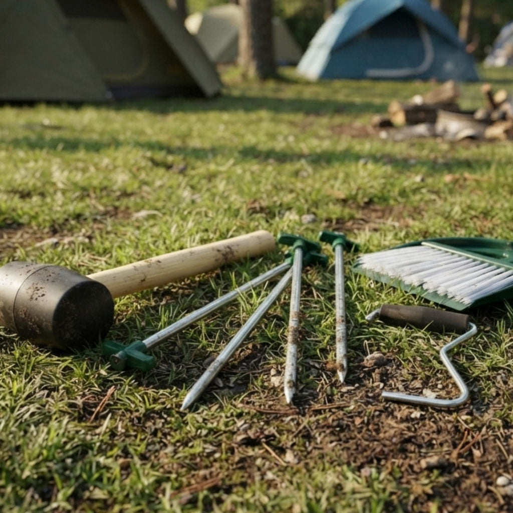 Wildtrak 8 Piece Tent Essential Kit with Drawstring Bag - view 3