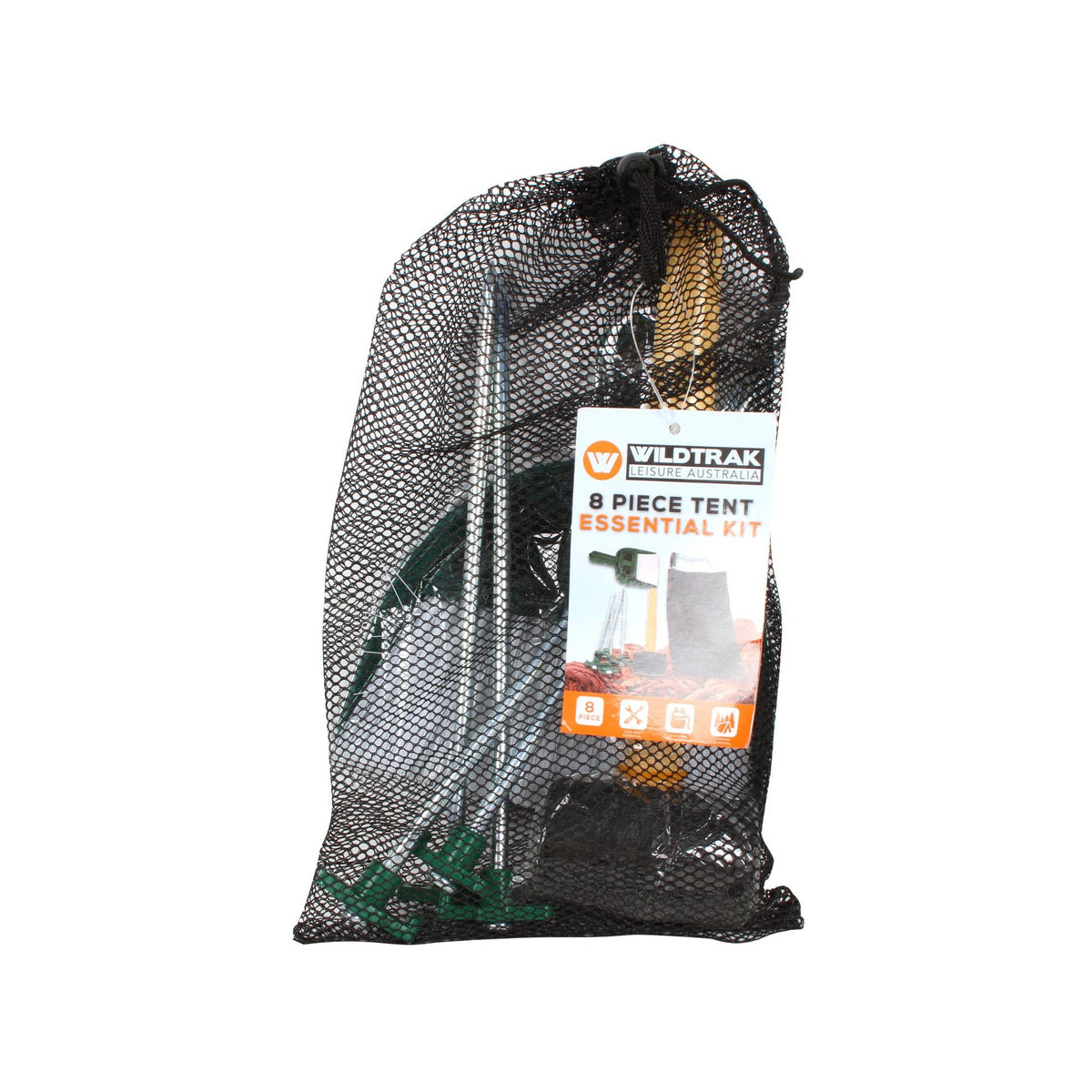 Wildtrak 8 Piece Tent Essential Kit with Drawstring Bag - view 6