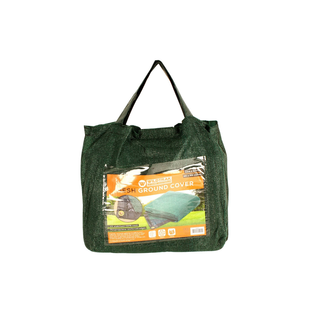 Wildtrak 2.4x2.4m Ultramesh Multipurpose Ground Protection Cover with Eyelets - view 10