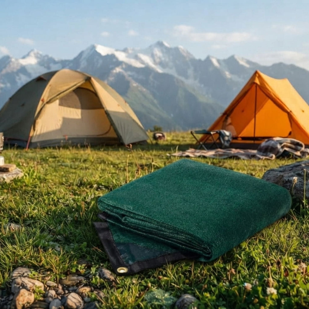 Wildtrak 2.4x3.6m Ultramesh Multipurpose Ground Protection Cover with Eyelets - view 2