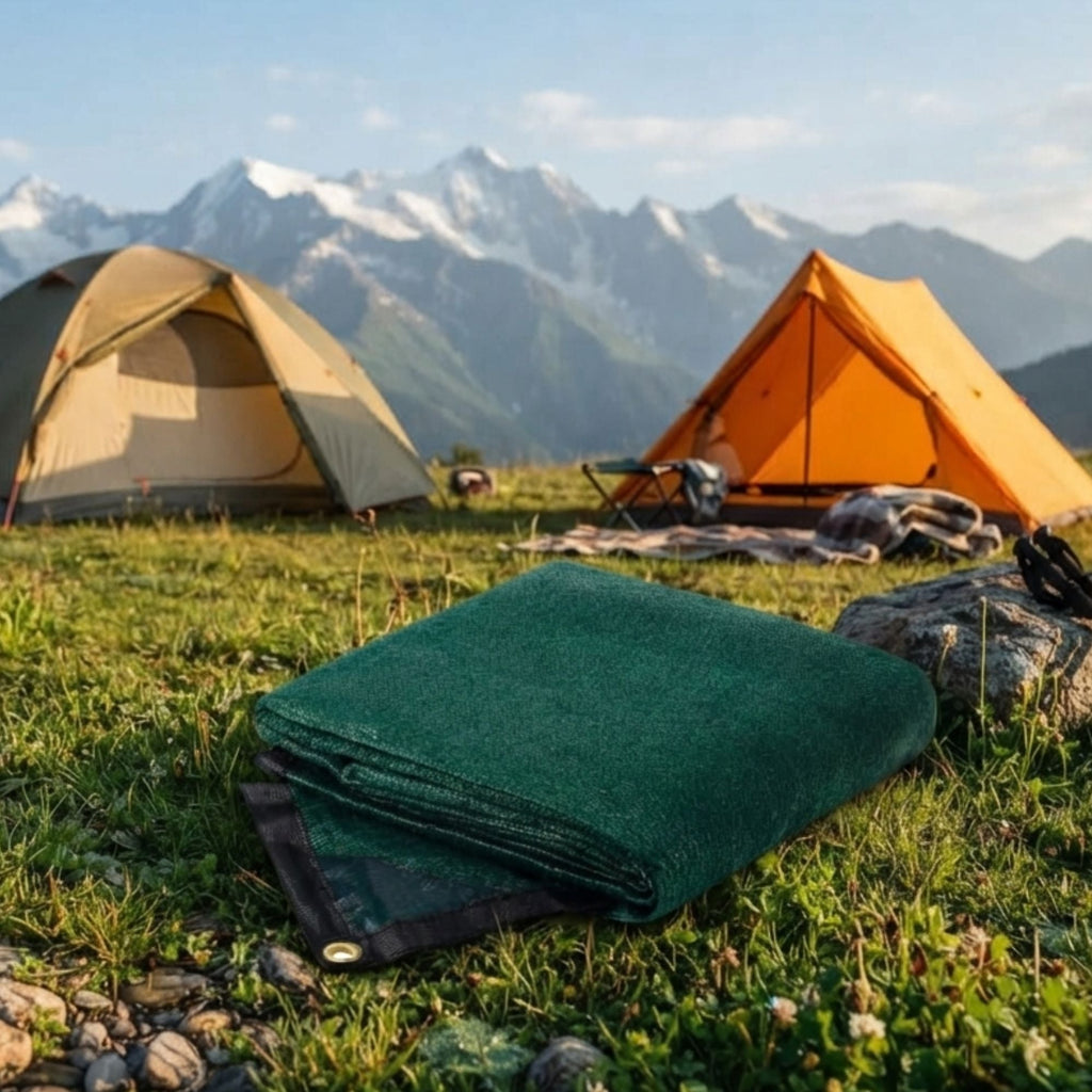 Wildtrak 2.5x5m Ultramesh Multipurpose Ground Protection Cover with Eyelets - view 2