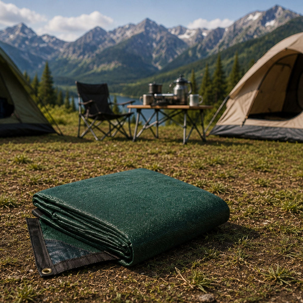 Wildtrak 3x6m Ultramesh Multipurpose Ground Protection Cover with Eyelets - view 9