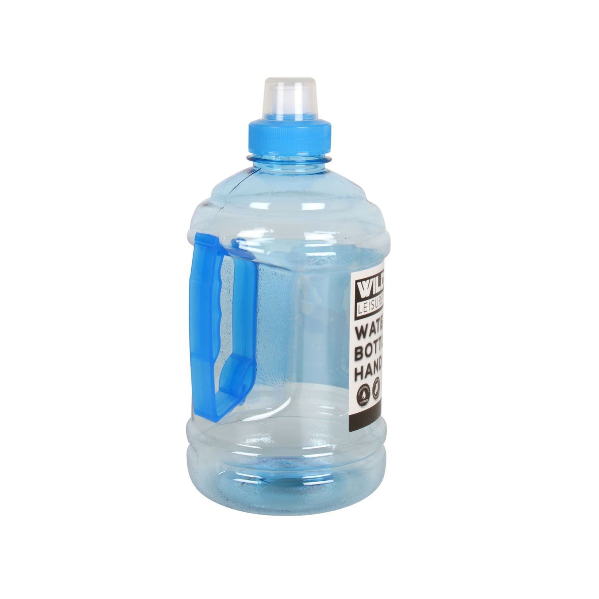 Wildtrak 1L Pop top Hydration Water Bottle with Easy Grip Handle