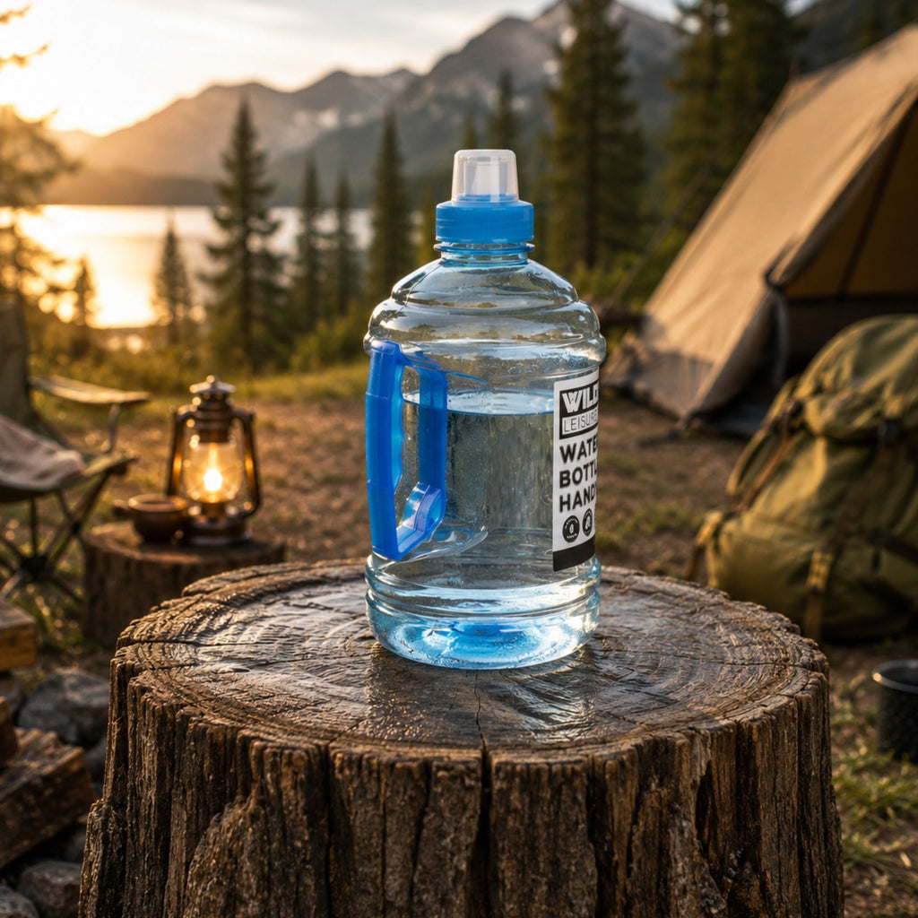 Wildtrak 1L Pop top Hydration Water Bottle with Easy Grip Handle - view 2
