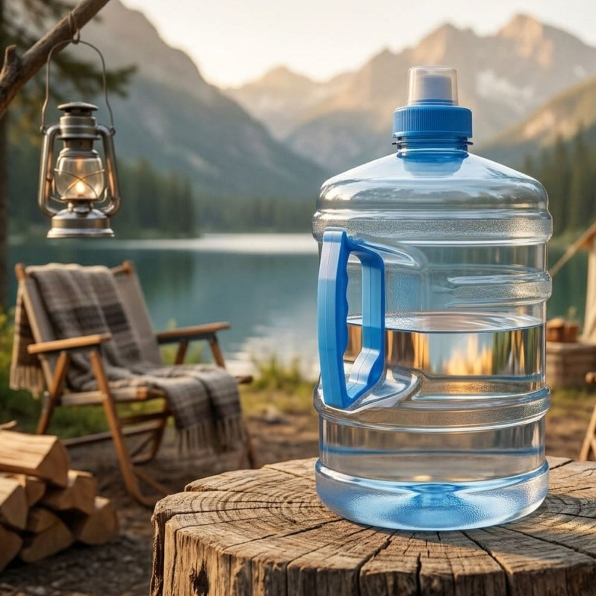 Wildtrak 2L Extra Large Pop top Hydration Water Bottle with Easy Grip Handle - view 2