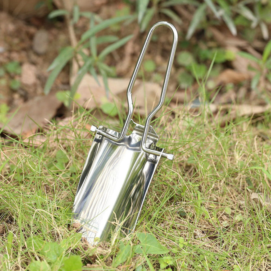 Wildtrak Stainless Steel Folding Trowel 12x6cm - view 2