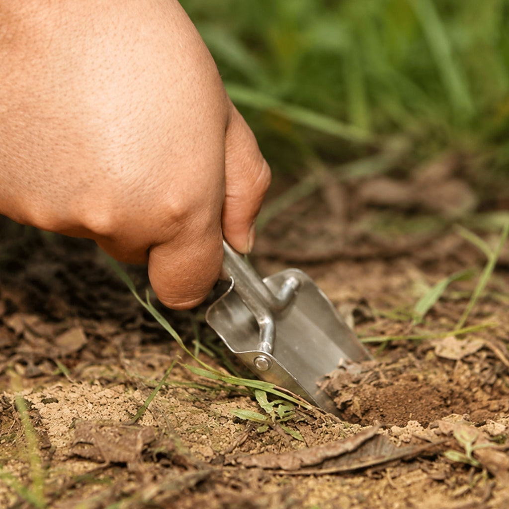 Wildtrak Stainless Steel Folding Trowel 12x6cm - view 4