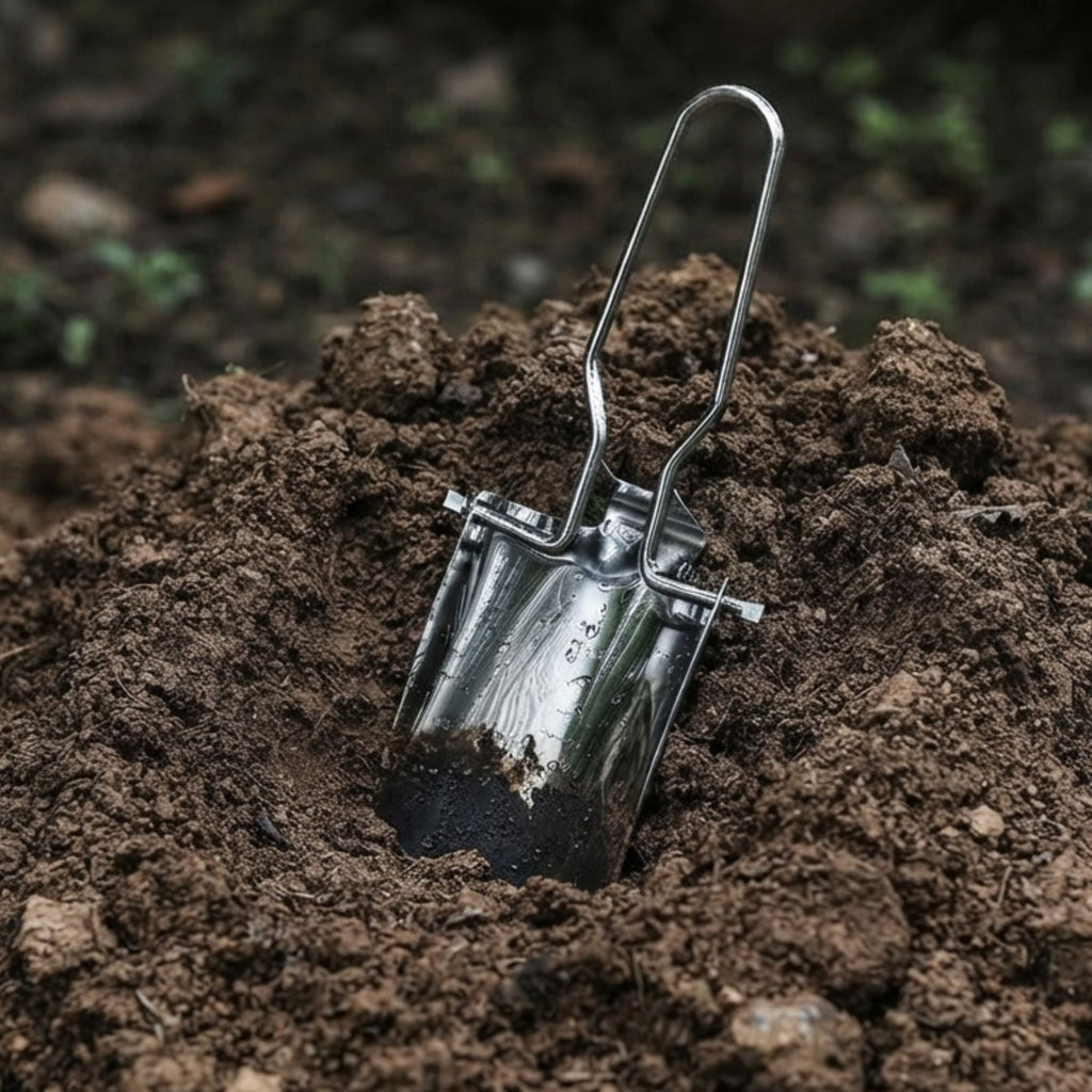 Wildtrak Stainless Steel Folding Trowel 12x6cm - view 5