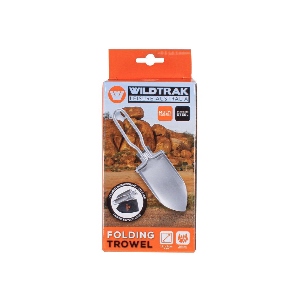 Wildtrak Stainless Steel Folding Trowel 12x6cm - view 9
