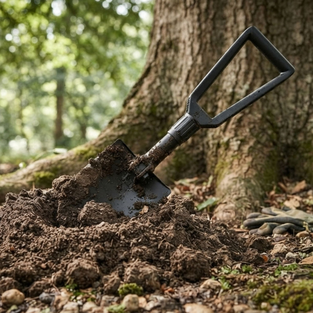 Wildtrak Folding Shovel with Pouch 22x16cm - view 3