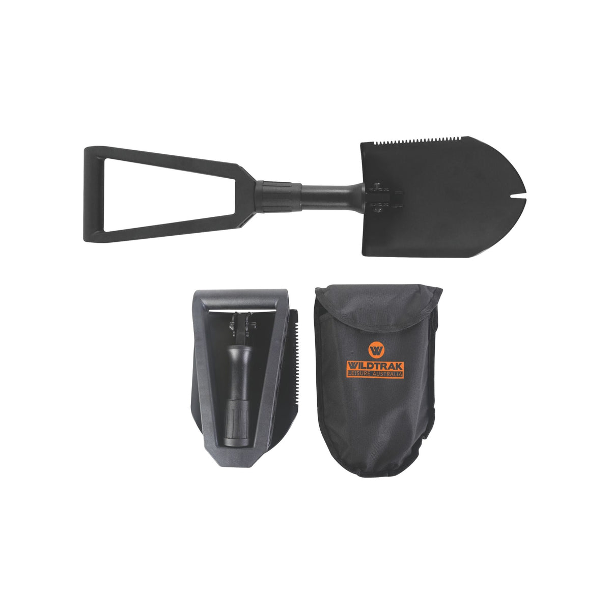 Wildtrak Folding Shovel with Pouch 22x16cm - view 6