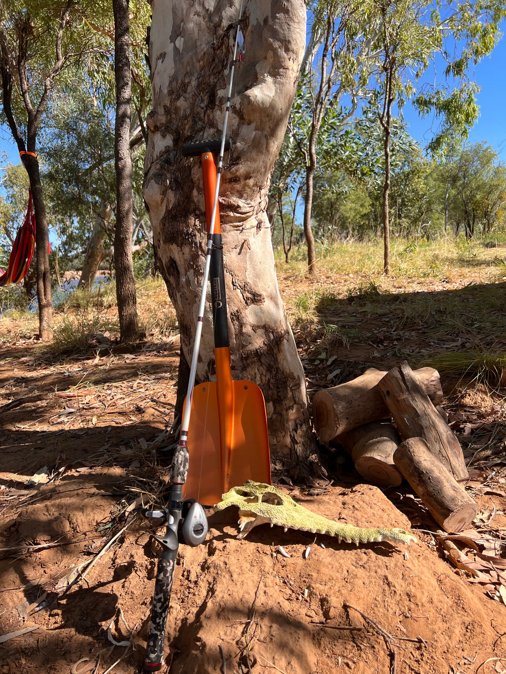 Wildtrak 3 Piece Aluminum Utility Shovel, Lightweight, Collapsible 82cm - view 7