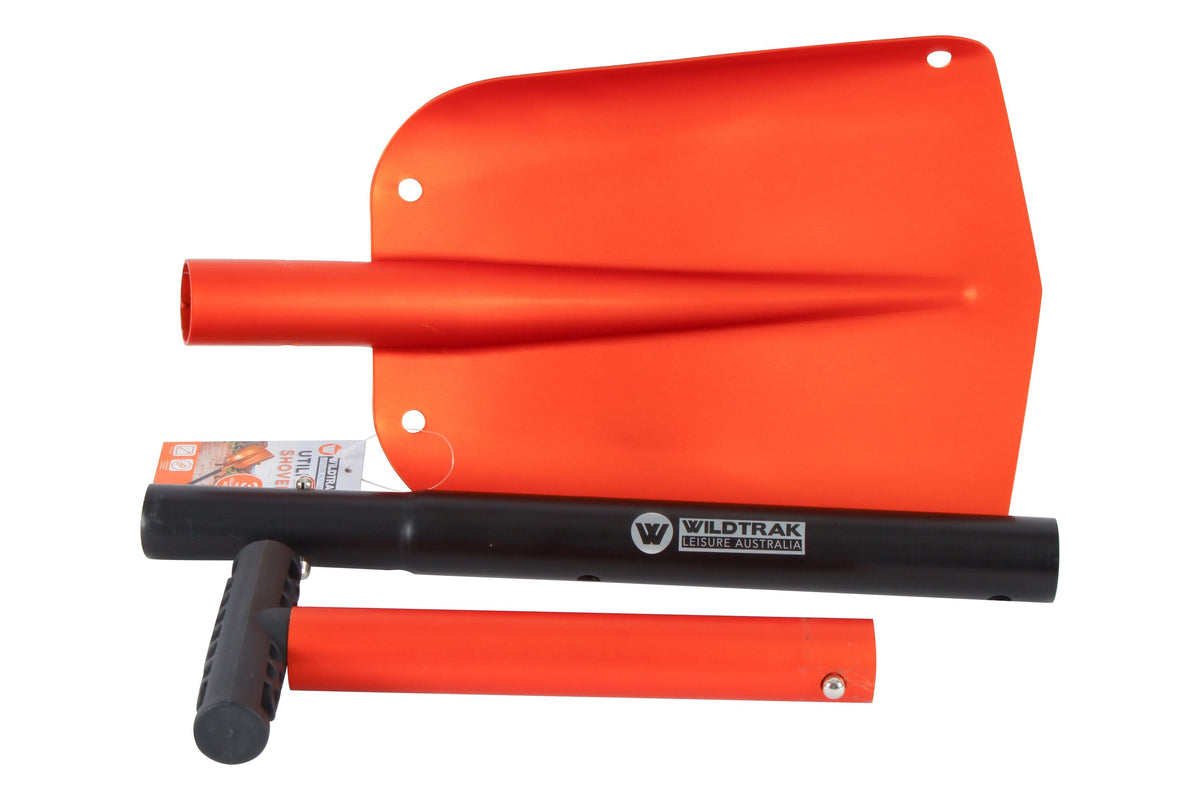 Wildtrak 3 Piece Aluminum Utility Shovel, Lightweight, Collapsible 82cm - view 6