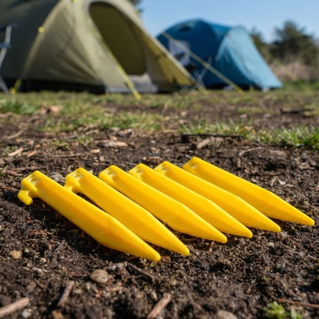 Wildtrak 6 Pack Plastic Tent Pegs 17cm - view 5