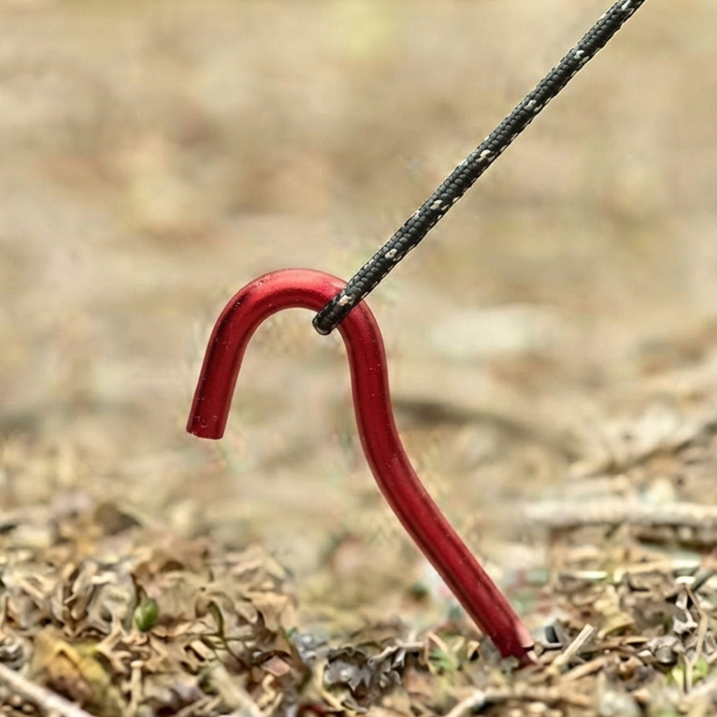Wildtrak 6 Pack Aluminium Alloy Tent Pegs 18cm - view 2