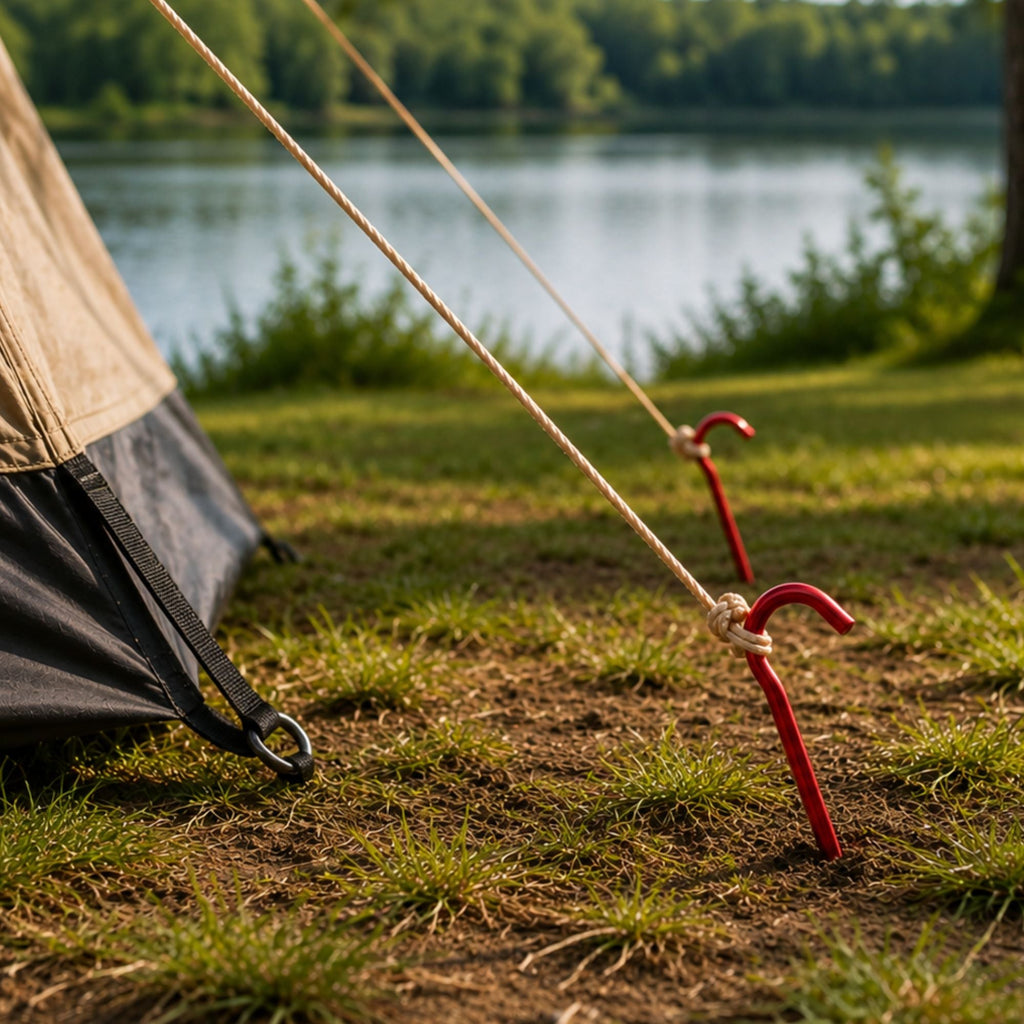 Wildtrak 6 Pack Aluminium Alloy Tent Pegs 18cm - view 3