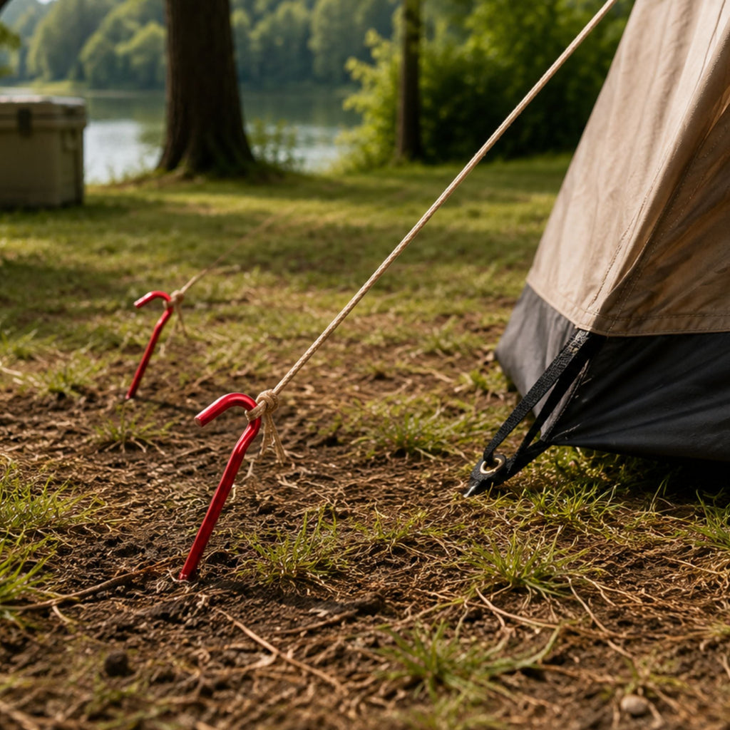 Wildtrak 6 Pack Aluminium Alloy Tent Pegs 18cm - view 4
