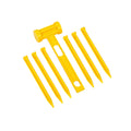 Wildtrak 7pc Plastic Pegs and Mallet Set