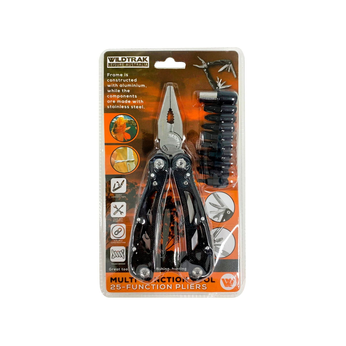 Wildtrak 25 in 1 Multi Function Tool with Pliers - view 8