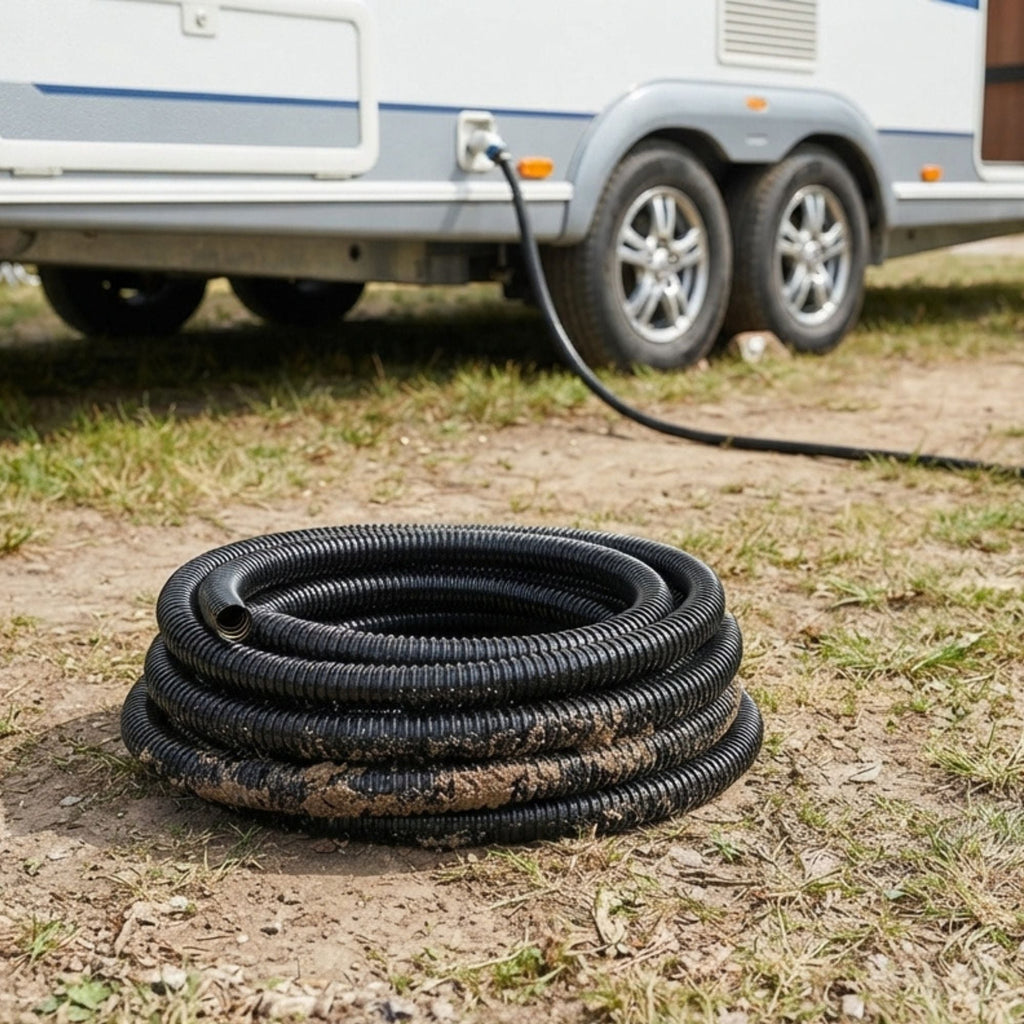 Wildtrak Grey Sullage Waste Water Hose 10mx25mm - view 3