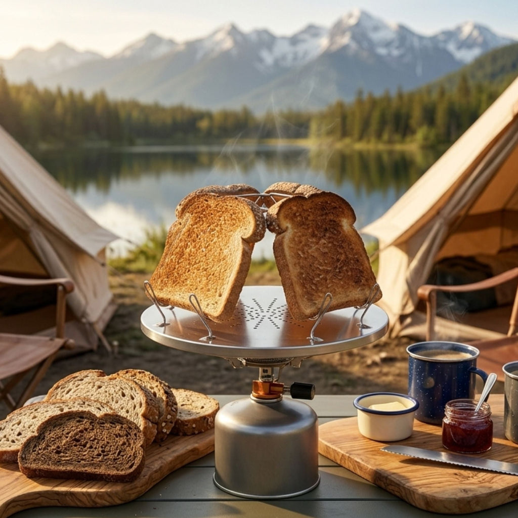 Wildtrak Folding Stainless Steel 4 Slice Toaster - view 2