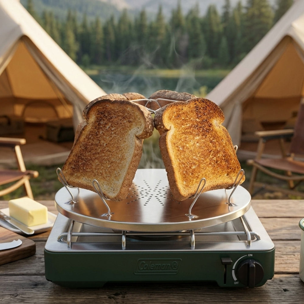 Wildtrak Folding Stainless Steel 4 Slice Toaster - view 3