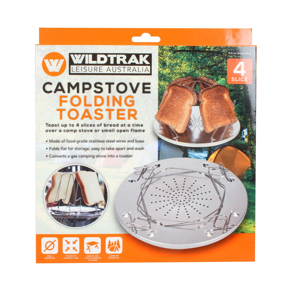 Wildtrak Folding Stainless Steel 4 Slice Toaster - view 5