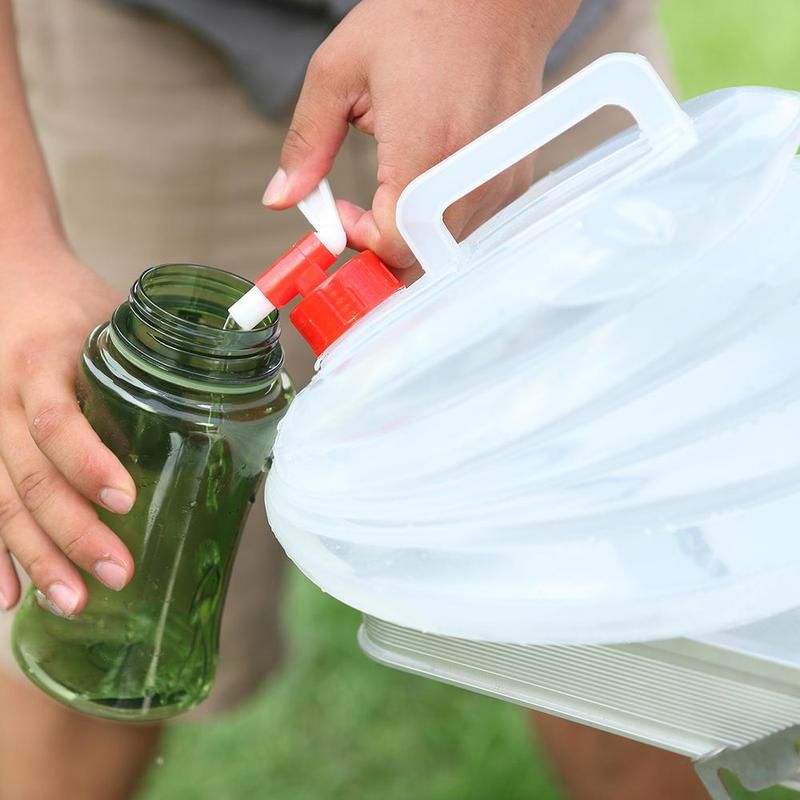 Wildtrak Collapsible 5 Litre Water Carrier with Tap - view 5