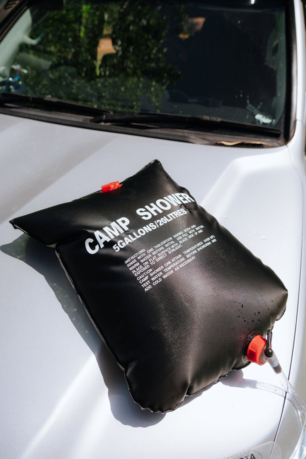 Wildtrak 20L Portable Camping Solar Shower with Carry Handle - view 9