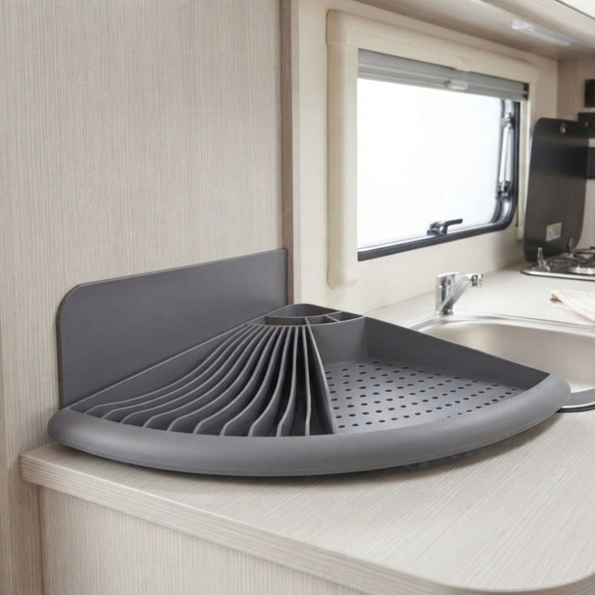 Wildtrak Corner Dish Rack 49x34x9cm - view 5