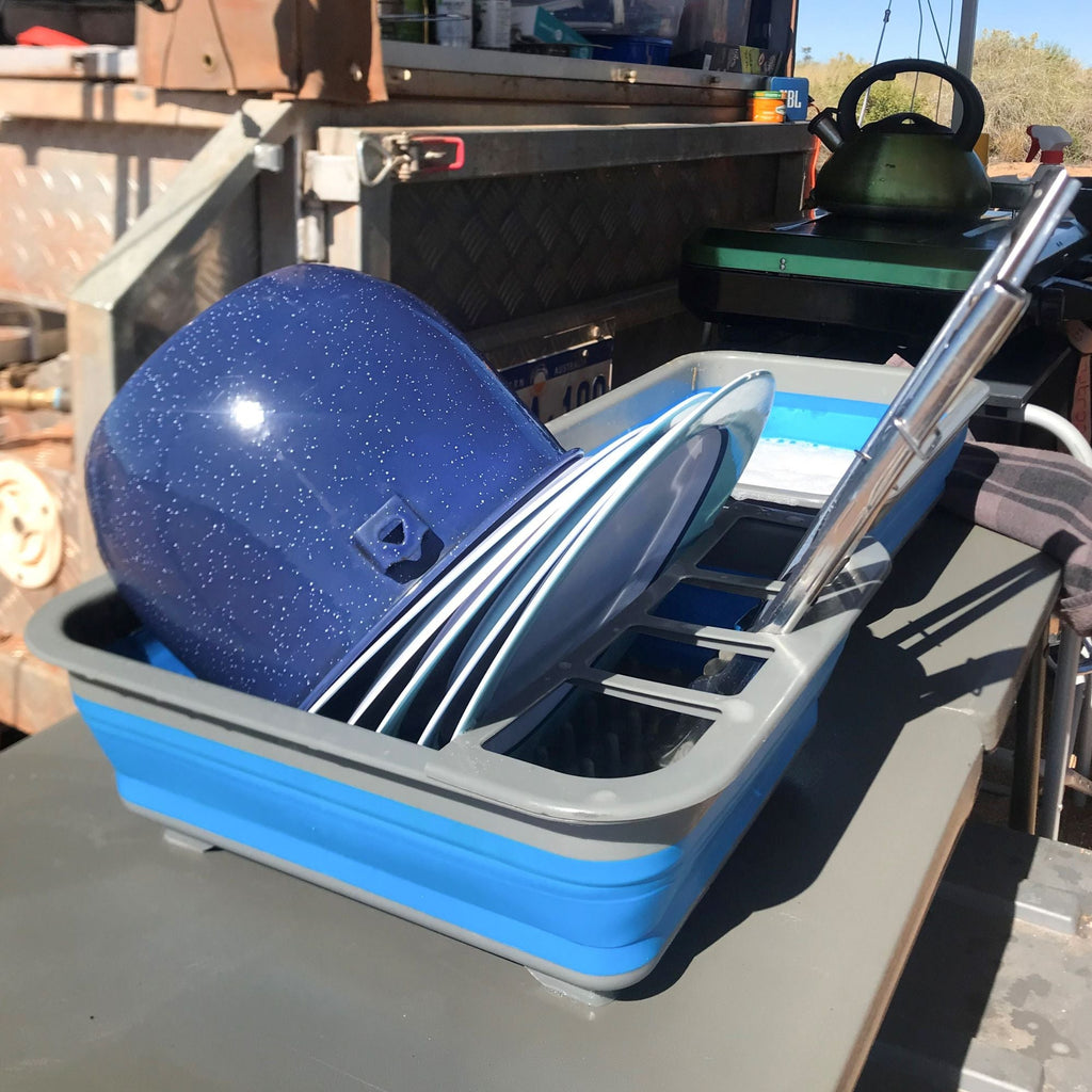 Wildtrak Collapsible 9 Litre Dish Rack 36.5x31.5x13cm - view 2