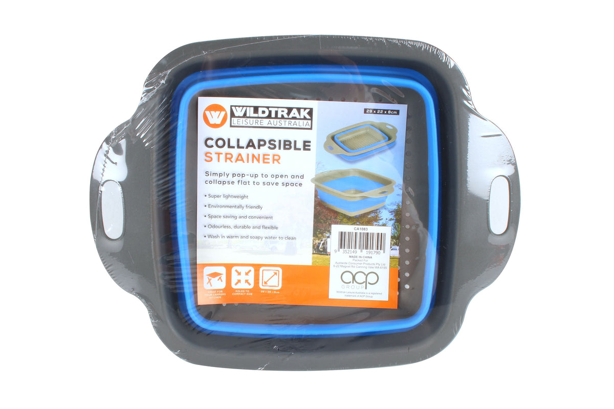 Wildtrak Collapsible Strainer with Handles 29x22x8cm - view 9