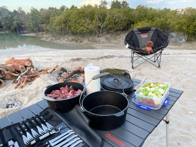 Wildtrak 2 Quart Heavy-duty Round Camp Oven with Lip and Handle, Pre-Seasoned - view 13