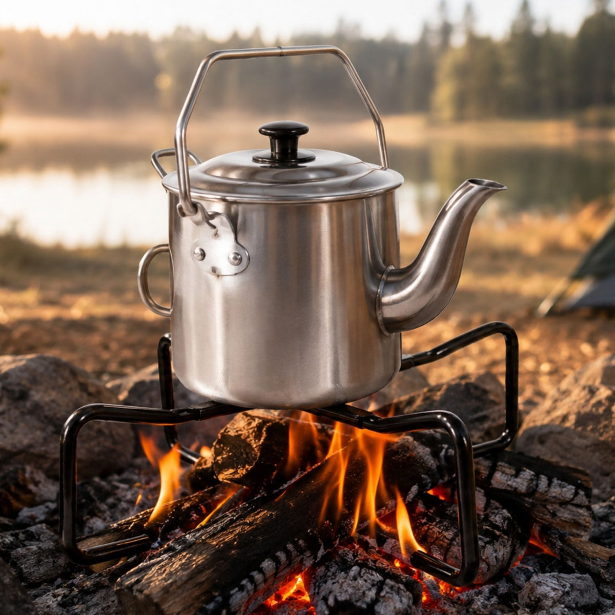 Wildtrak Foldable Trivet Metal Cooking Base 20cm - view 4