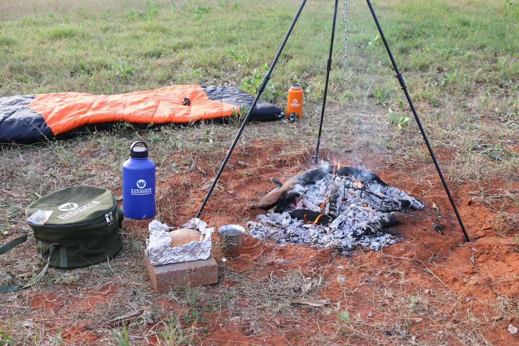 Wildtrak Heavy-duty 9mm Steel Camp Oven Tripod with Adjustable Chain 90cm - view 8