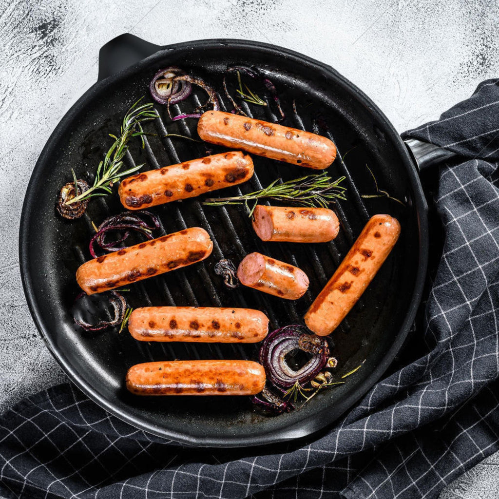 Wildtrak 24cm Round Cast Iron Pre-Seasoned Skillet/Grill Pan with Wooden Handle - view 5