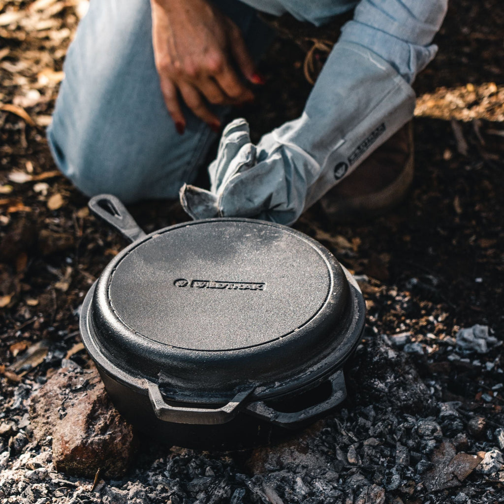 Wildtrak 3.2 Quart Pre-Seasoned Cast Iron 2in1 Combo Cooker 26.5x4cm - view 2