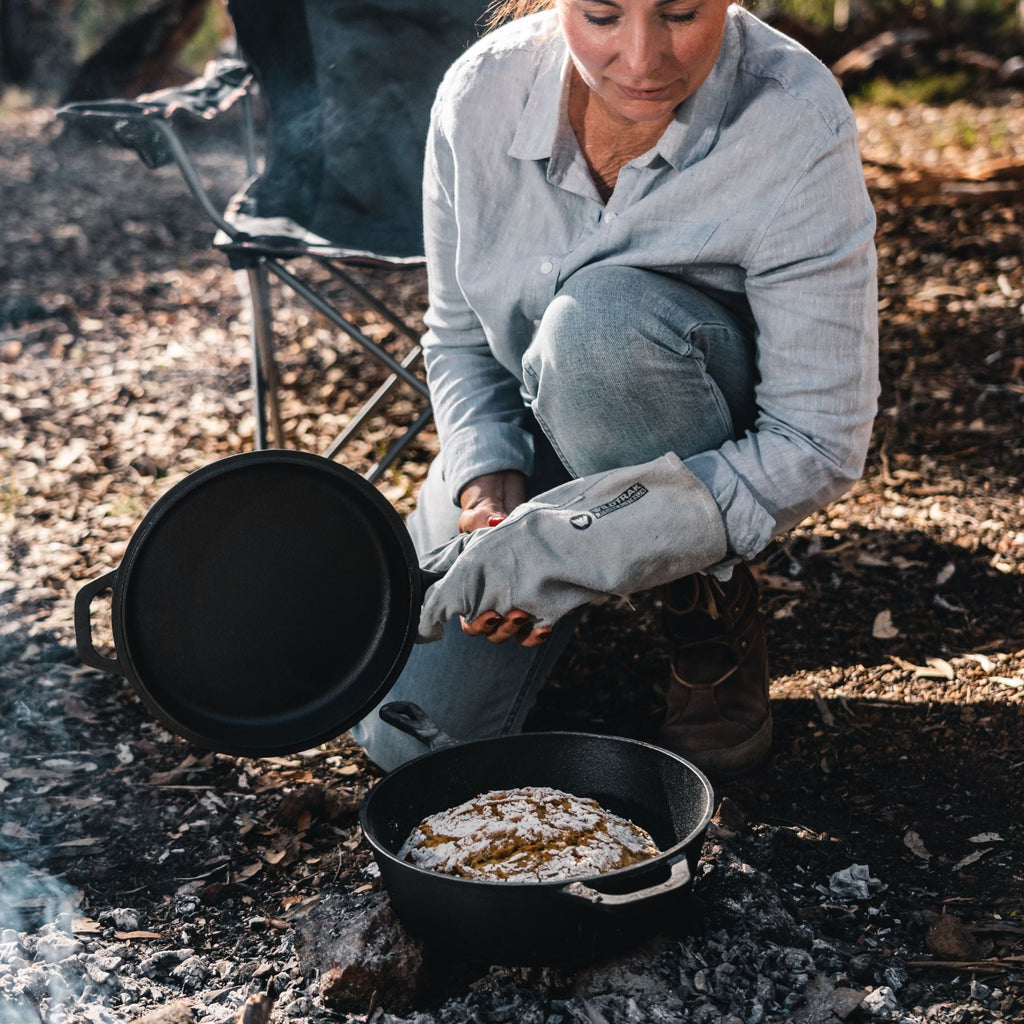 Wildtrak 3.2 Quart Pre-Seasoned Cast Iron 2in1 Combo Cooker 26.5x4cm - view 5