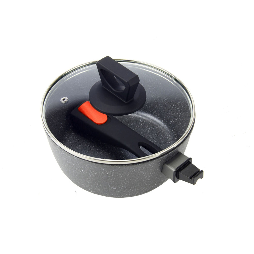 Wildtrak 18cm Non-stick Induction Safe Saucepan with Detachable Handle - view 4