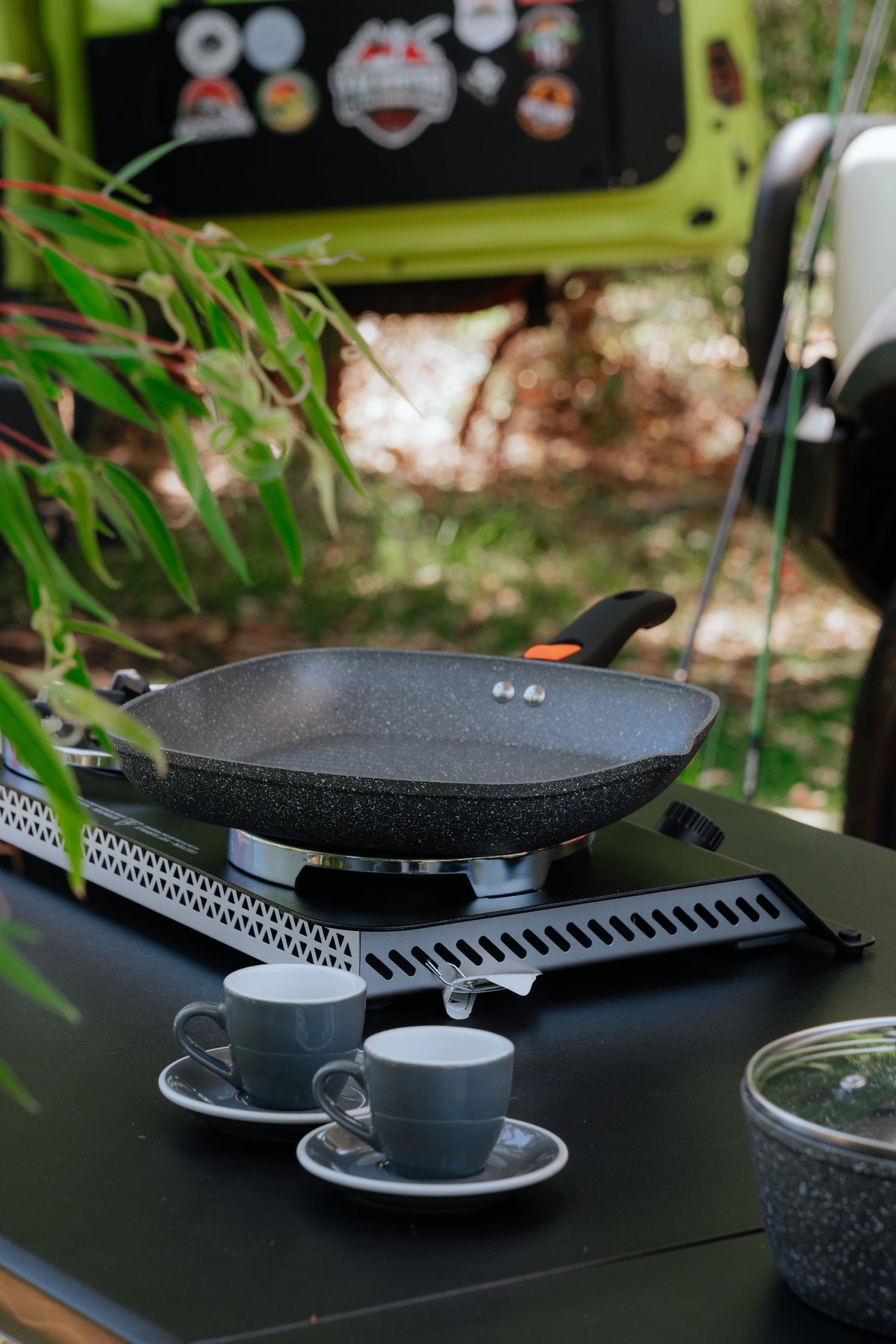 Wildtrak Non-stick Induction Safe Grill Pan with Detachable Handle 28cm - view 12