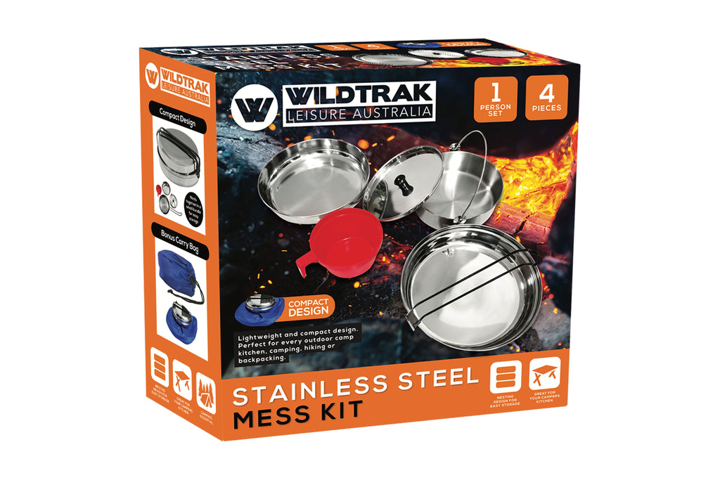 Stainless Steel Mess Kit 1 Person - view 4