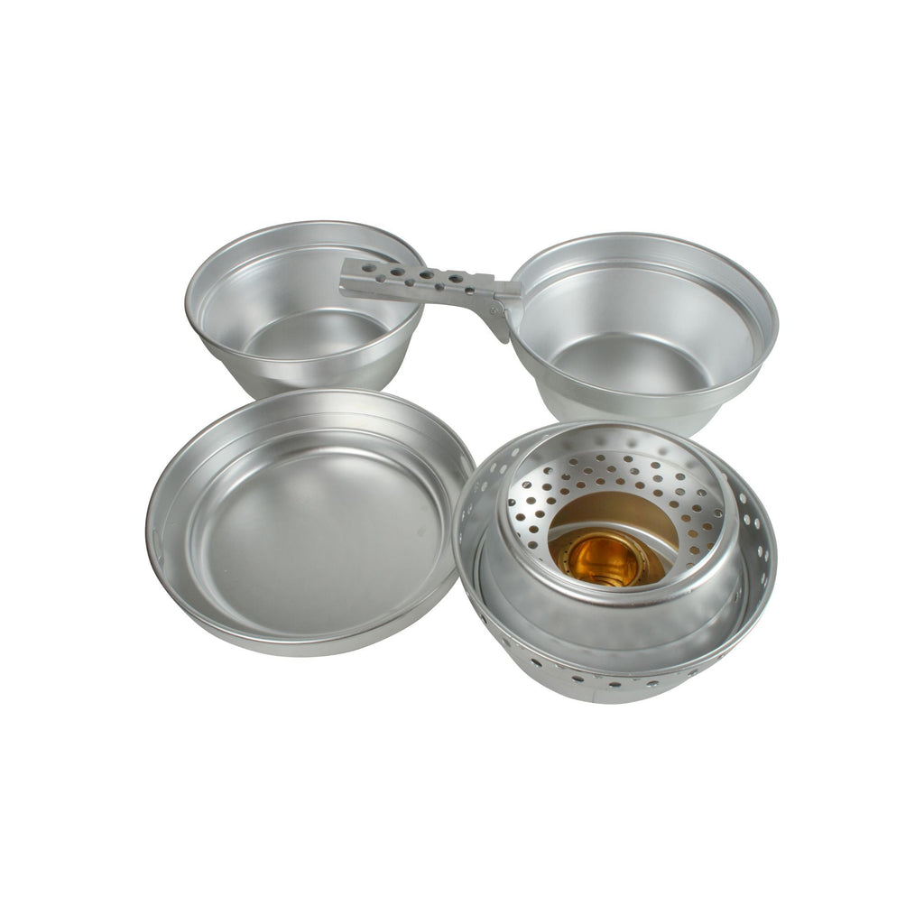 Wildtrak 8pc Aluminium Cook Set with Alcohol Burner - view 7