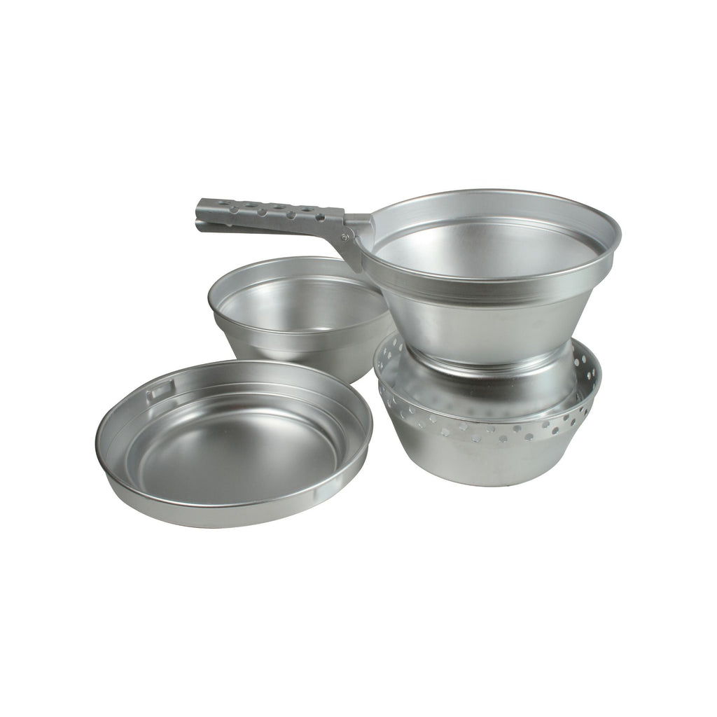 Wildtrak 8pc Aluminium Cook Set with Alcohol Burner - view 11