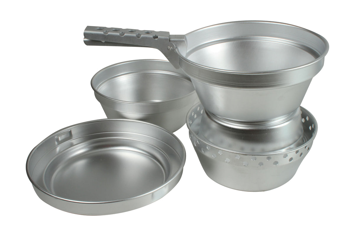 Wildtrak 8pc Aluminium Cook Set with Alcohol Burner - view 13