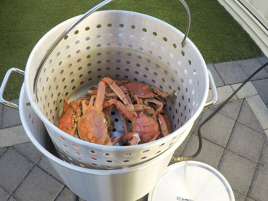 Wildtrak Aluminium Crab Cooker Stock Pot 40L with Basket, Handles, Lid and Strainer - view 10