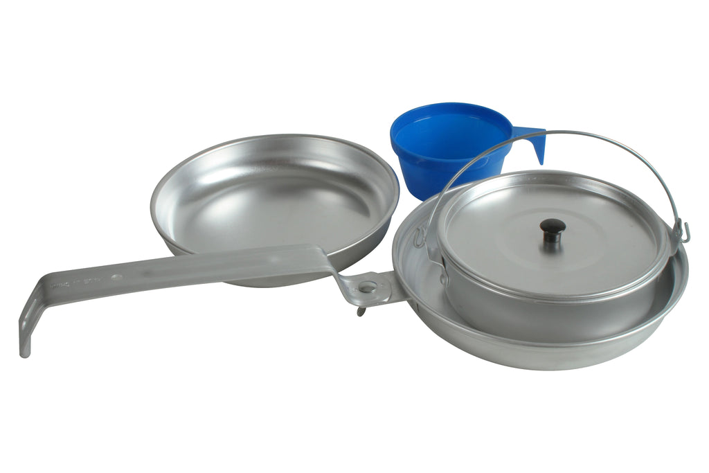 Hiker 1P Essential Mess Kit Aluminium 4 piece Set - view 5