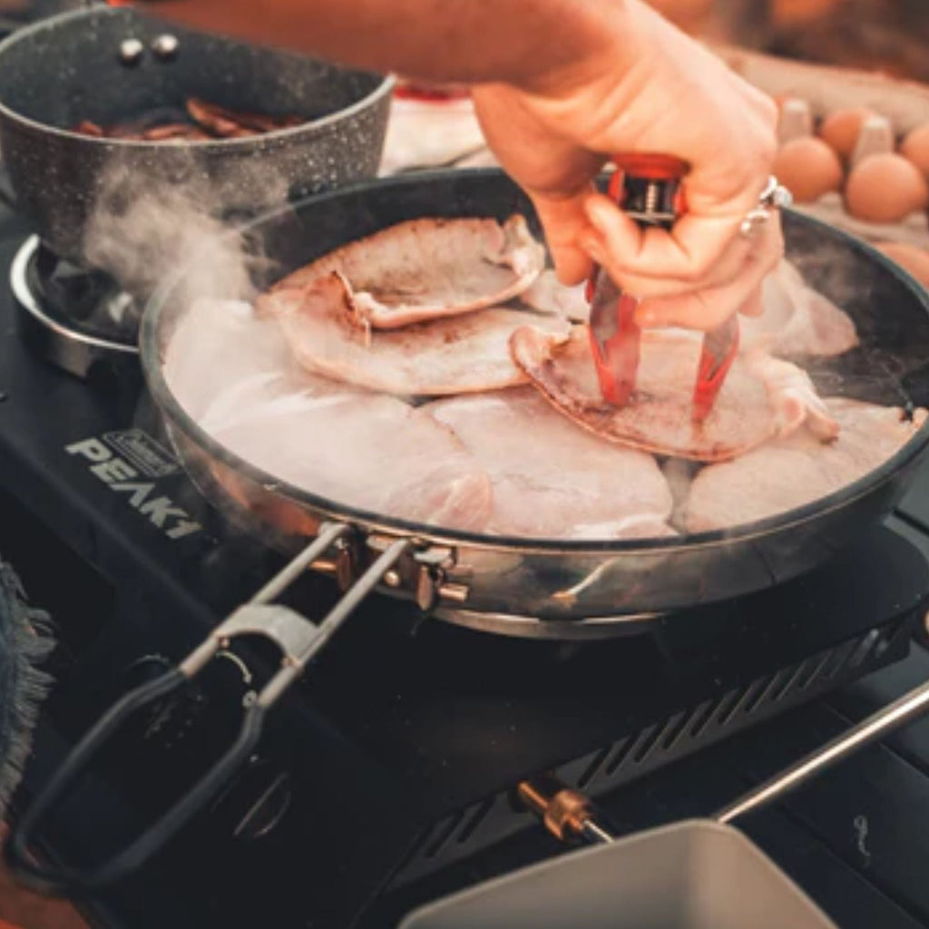 Wildtrak Aluminium Non-stick Frying Pan with Folding Handle 30.5cm - view 2